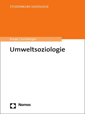 cover image of Umweltsoziologie